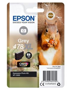 Epson Cartuccia d'inchiostro Grigio C13T04F64010 478XL