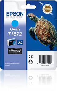Cartuccia inkjet alta capacità ink pigmentato blister RS TARTARUGA-TAGLIA XL T1572 ciano