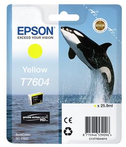 Epson Cartuccia d'inchiostro giallo C13T76044010 T7604