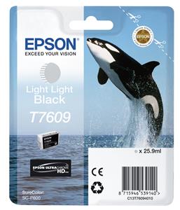 Epson Cartuccia d'inchiostro lightlightblack C13T76094010