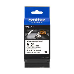 Brother Nastro Nero su bianco HSe-211E