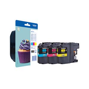 Brother Multipack nero LC-123 LC123BKBP2DR 2 cartucce