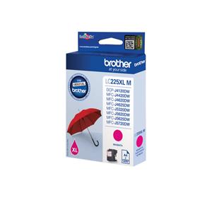Brother Cartuccia d'inchiostro magenta LC225XLM LC-225XL