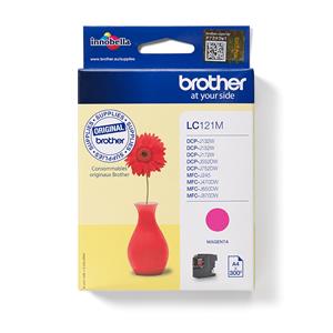 Brother Cartuccia d'inchiostro magenta LC121M LC-121