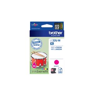 Brother Cartuccia d'inchiostro magenta LC22UM LC-22U