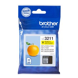 Brother Cartuccia d'inchiostro giallo LC3211Y LC-3211