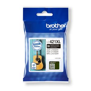 Brother Cartuccia d'inchiostro nero LC421XLBK LC-421XLBK