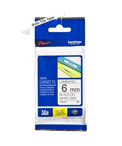 Brother Nastro Nero su bianco TZe-211 TZ-211 6 mm x