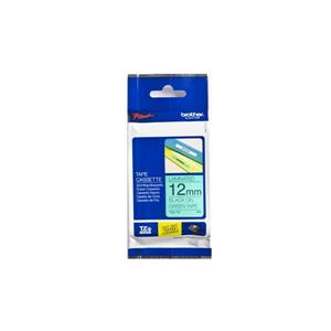 Brother Nastro Nero su verde TZe-731 TZ-731 12 mm x