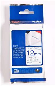 Brother Nastro Blu su bianco TZe-FA3 TZ-FA3 12 mm x