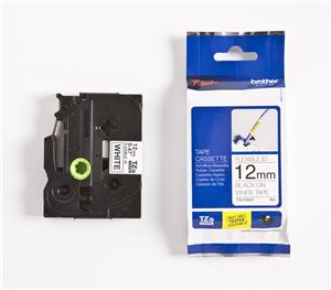 Brother Nastro Nero su bianco TZe-FX231 TZ-FX231 12