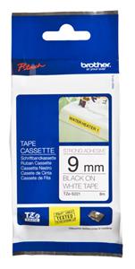 Brother Nastro Nero su bianco TZe-S221 TZ-S221 9 mm