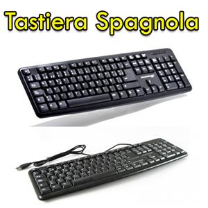 Kit Tastiera e Mouse USB SPAGNOLO