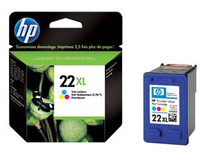 Cartuccia inkjet 22XL 3 colori