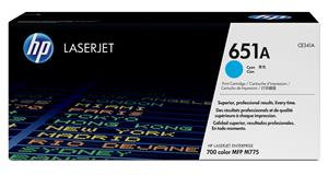 HP toner ciano CE341A 651A