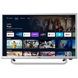 TV Saba SA24S56A11 24 Pollici 1366x768 HD Smart TV LED DVB-T2 Silver