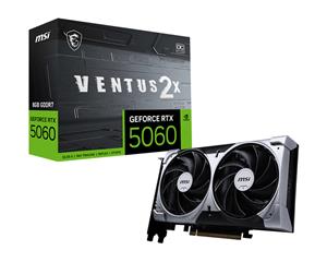 VGA MSI RTX 5060 VENTUS 2X OC 8GB GDDR7 HDMI/3DP